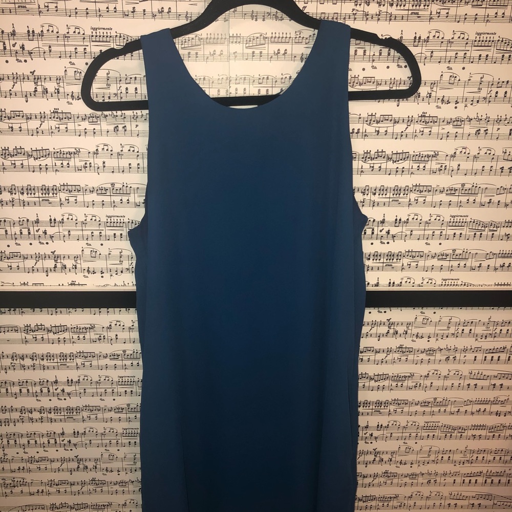 Blue Short dress - Plain